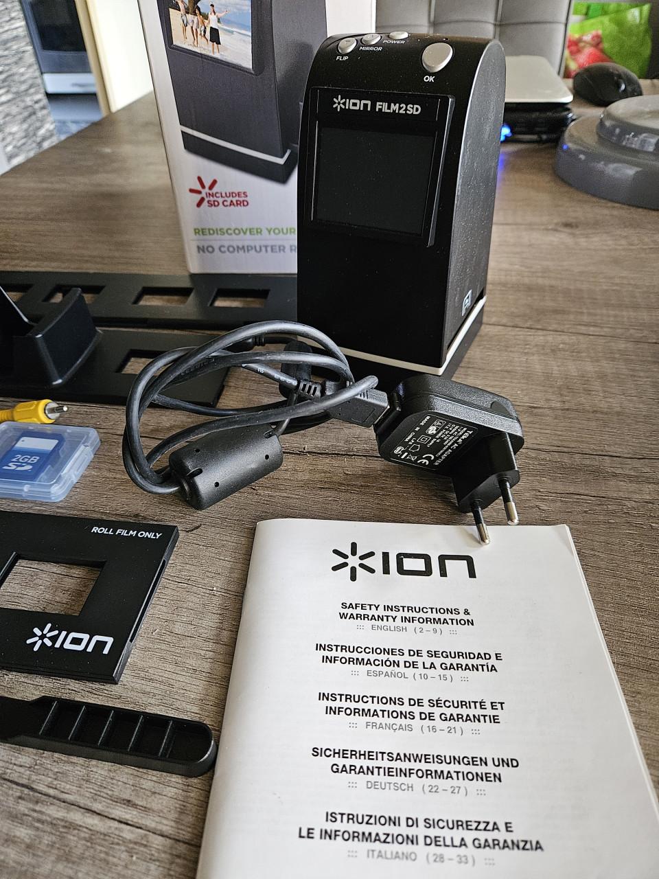 Zgan complete ION Foto- en Diascanner in zeer goede staat...