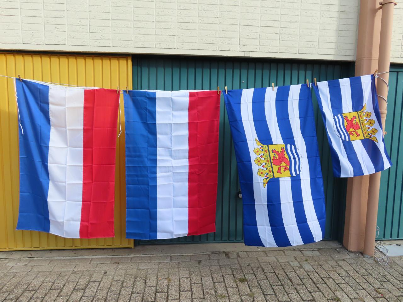 Vlaggen: Nederland en Zeeland vanaf €.7,50