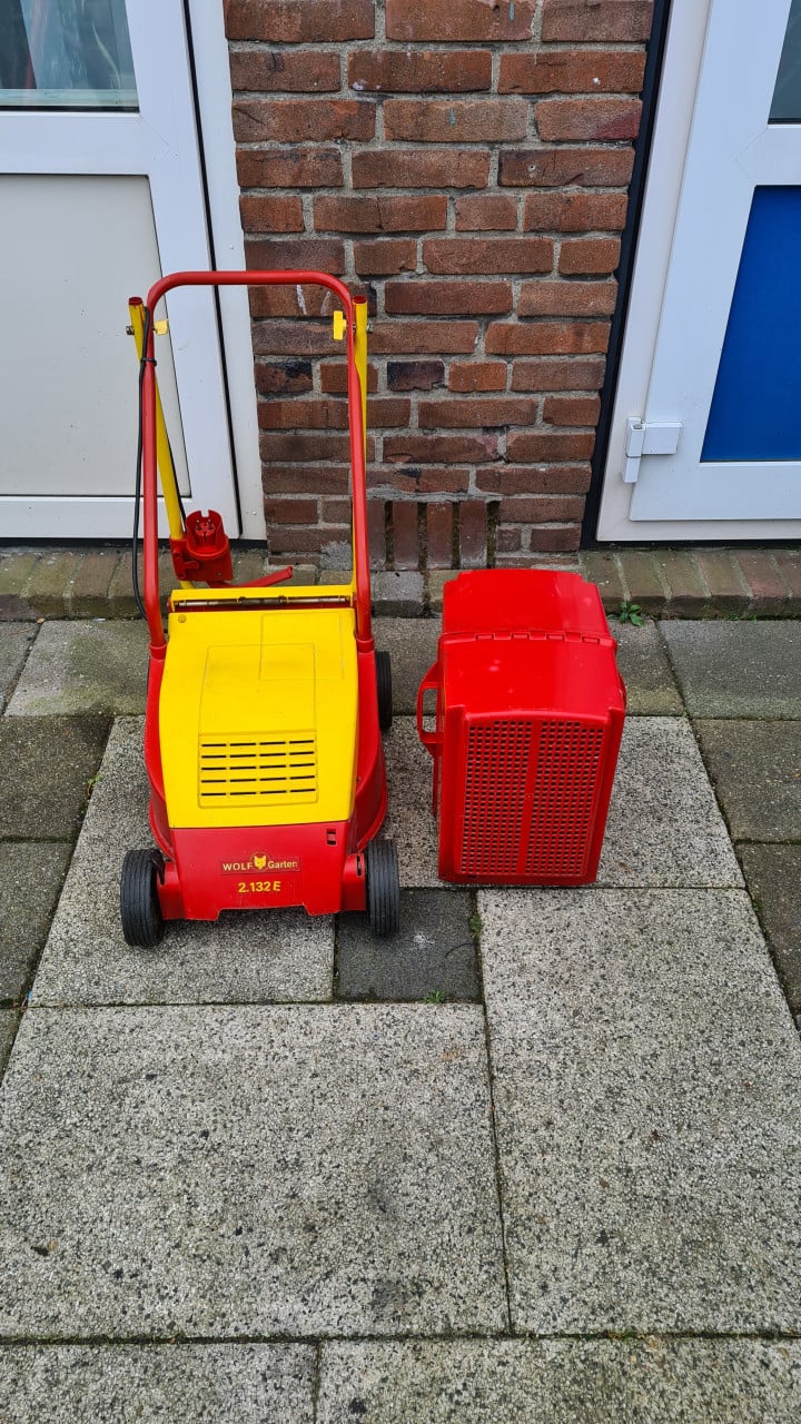 Wolf-Garten grasmaaier in zeer gied staat-220V-0,8kw-12kg