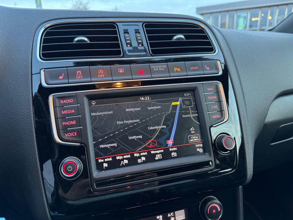 Volkswagen Polo 1.8 tsi gti * panoramadak * navigatie * cruise control