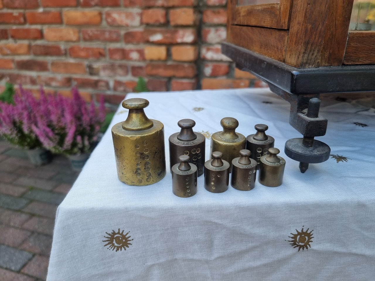 Antieke F. Sartorius Göttingen geavanceerde balkbalans