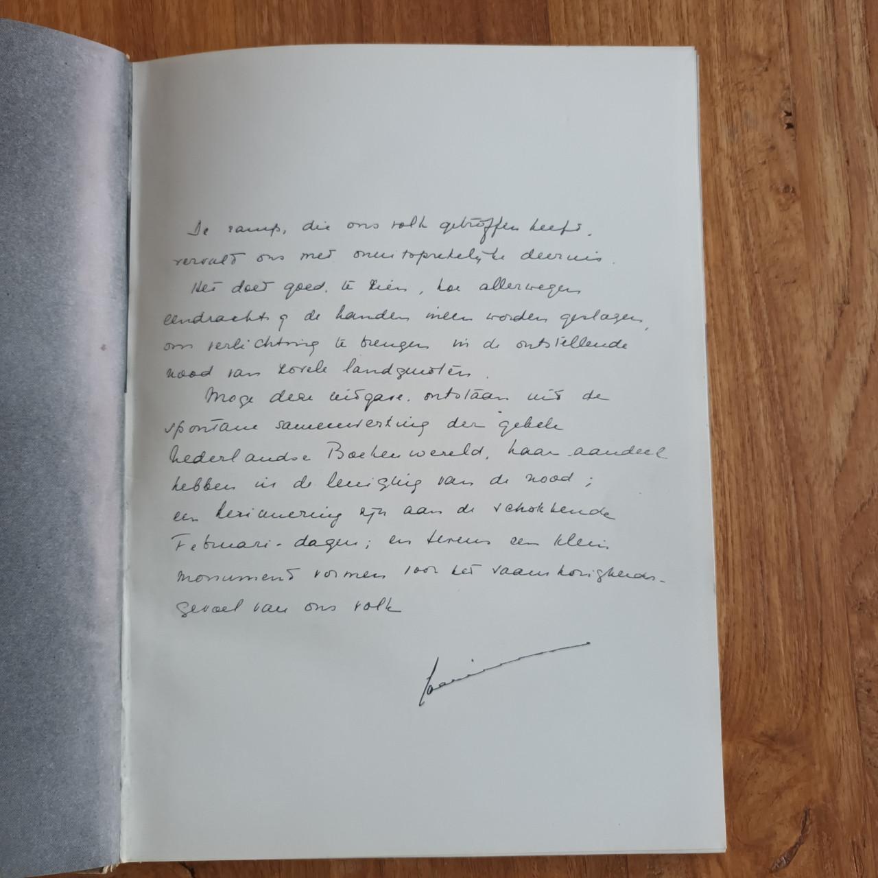 Boek De Ramp over de Watersnoodramp 1953