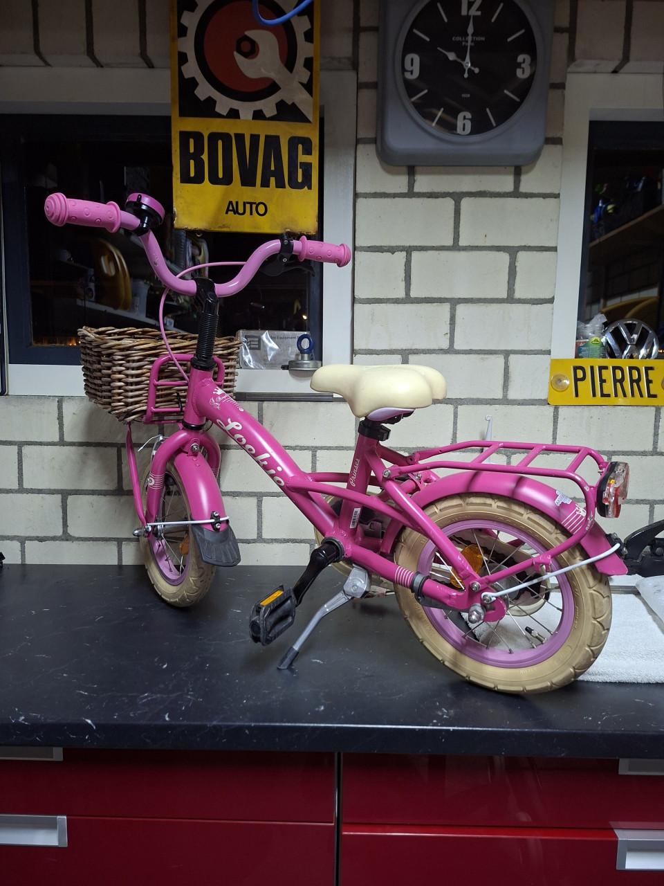 12 inch loekie prinses fiets