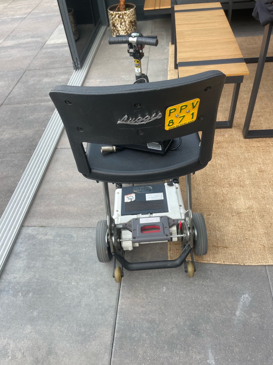 Luggie Inklapbare scootmobiel.