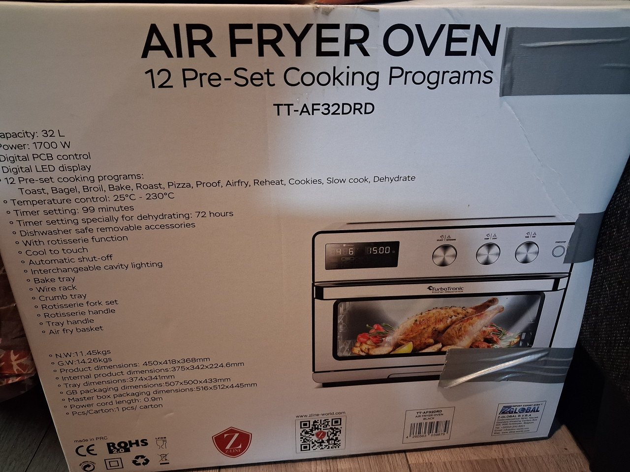 Airfryer/oven