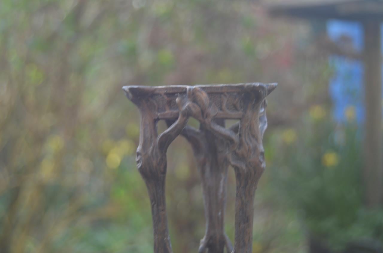 Art nouveau / Jugendstil lampevoet eind 19e eeuw.