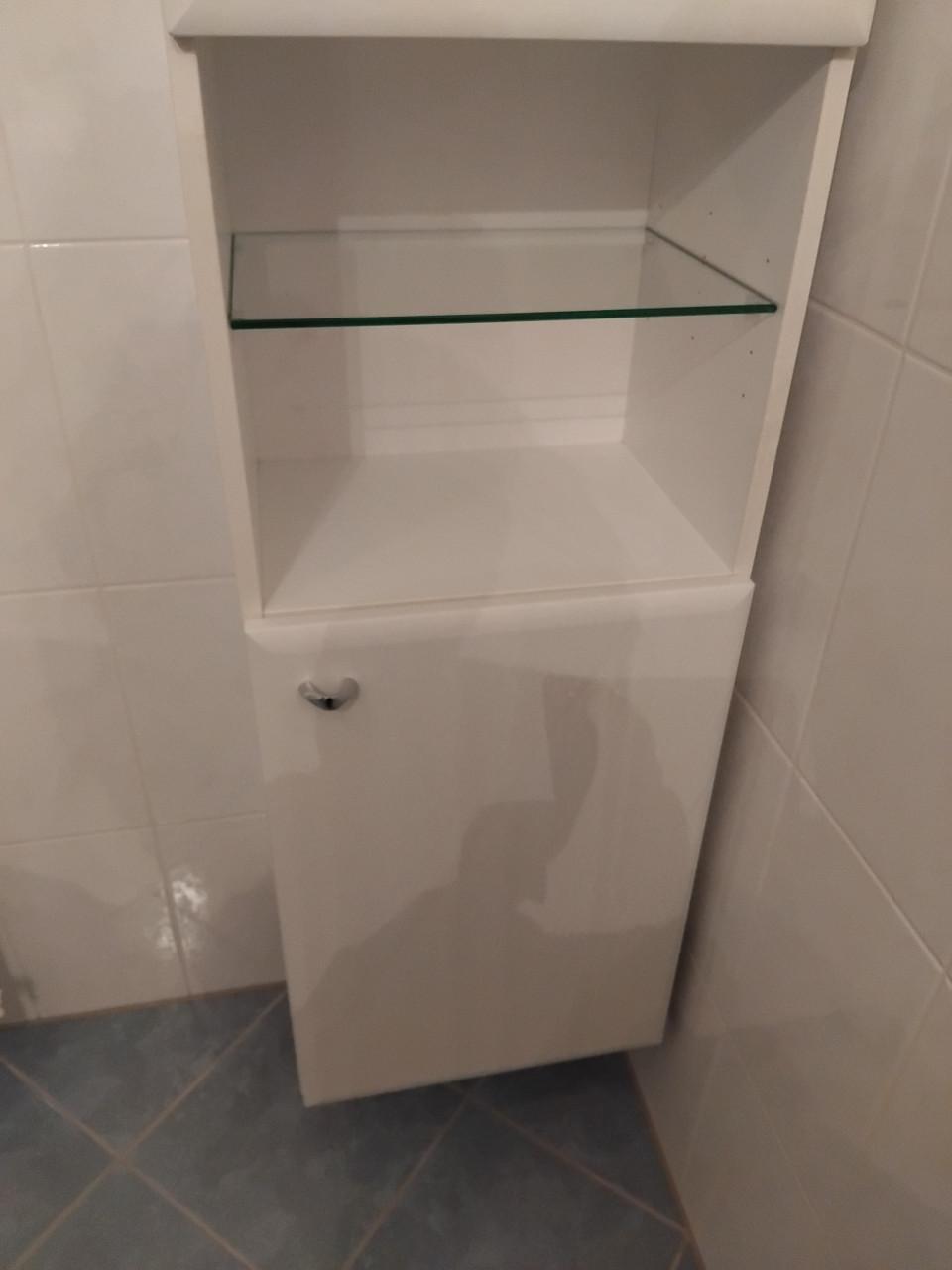 Badkamermeubel met kast en verlichting