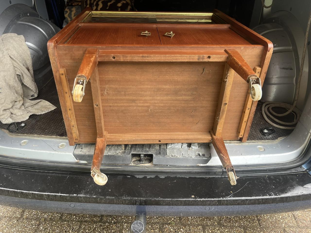 Vitrinekast Vintage mid-century