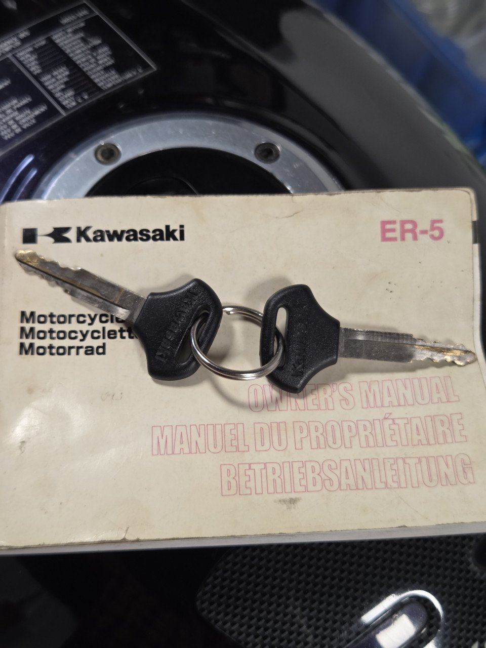 Kawasaki ER5 A2 geschikt 25kw (inruil mogelijk) beurt gehad!