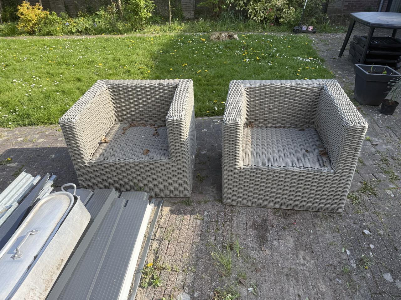 Loungeset zonder kussens