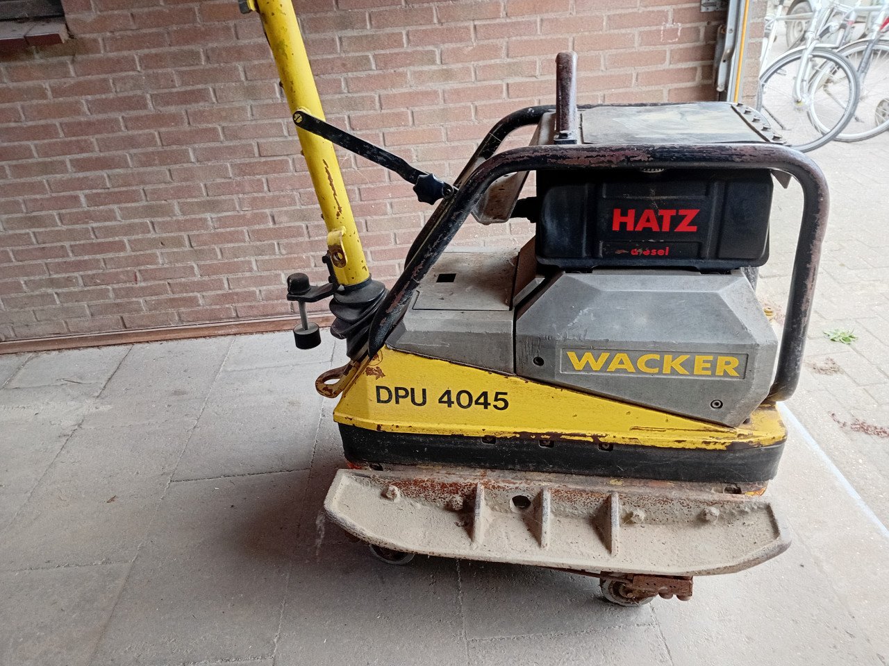 Wacker trilplaat DPU 4045