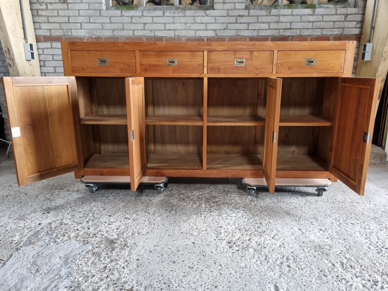 Dressoir - teakhouten set