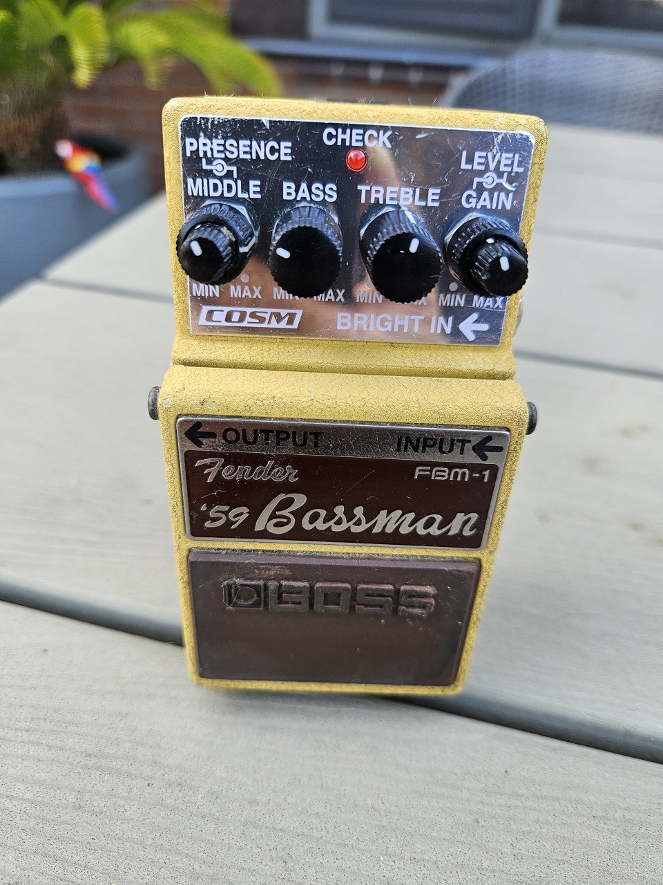 Mooi werkend  Boss FBM-1 59 Fender Bassman Pedal....