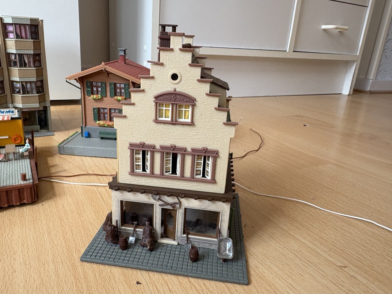 Modelspoor H0 huisjes