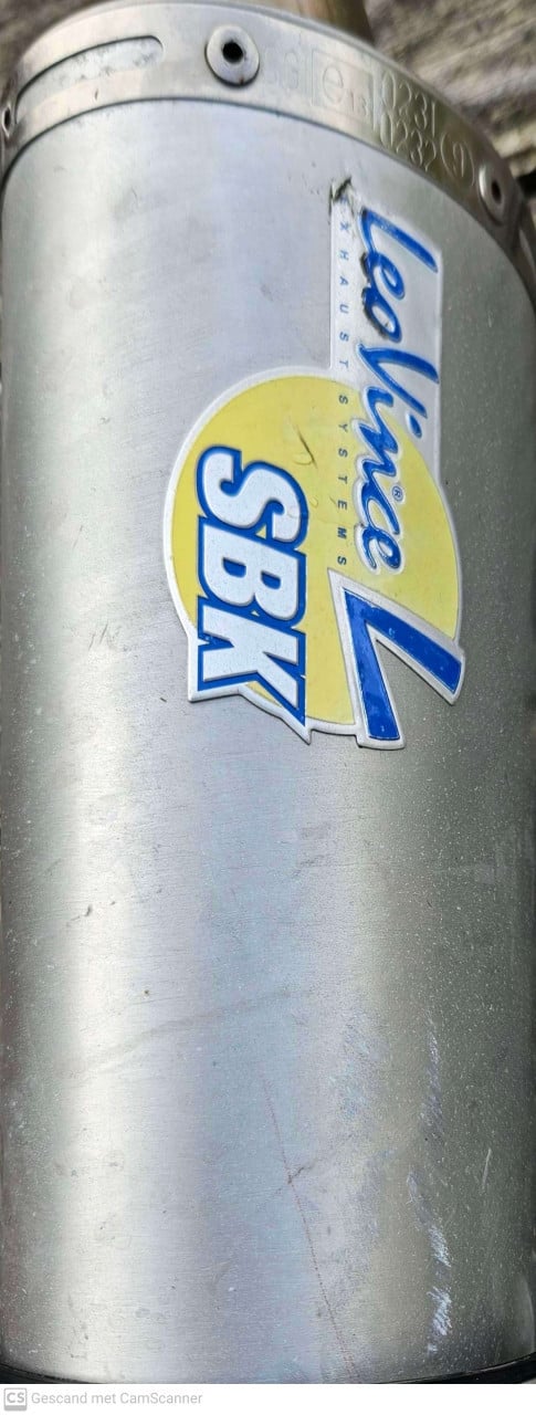 LeoVince SBK uitlaat