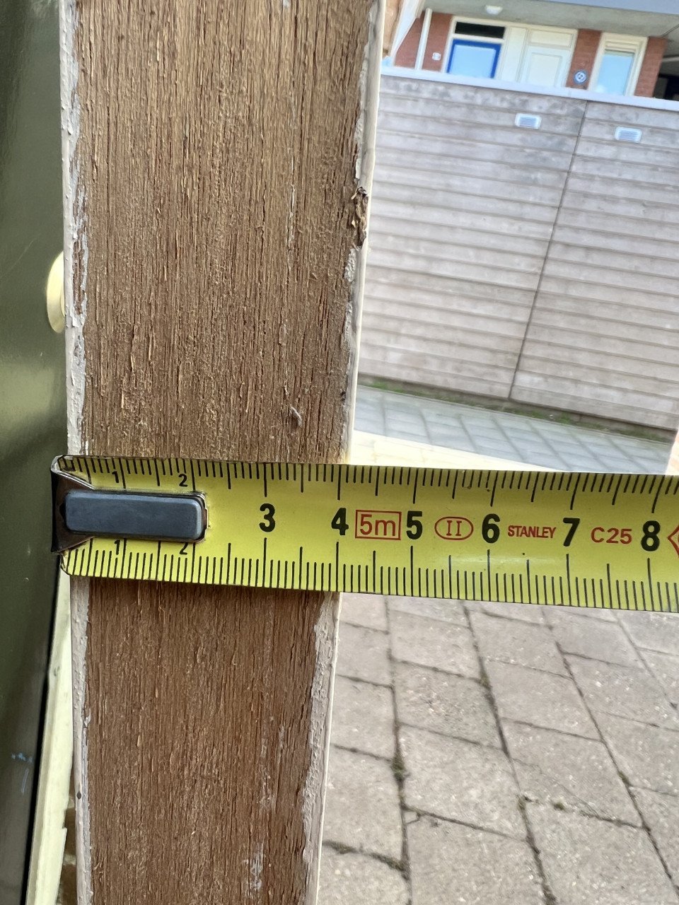 Hardhouten binnendeur
