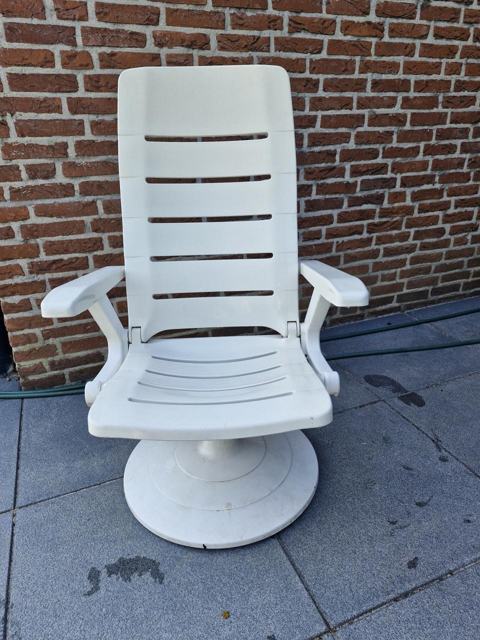 Draaibaar tuinfauteuil met kussen