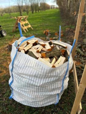 Kachelhout Elzen - gehakt (m3 zakken)