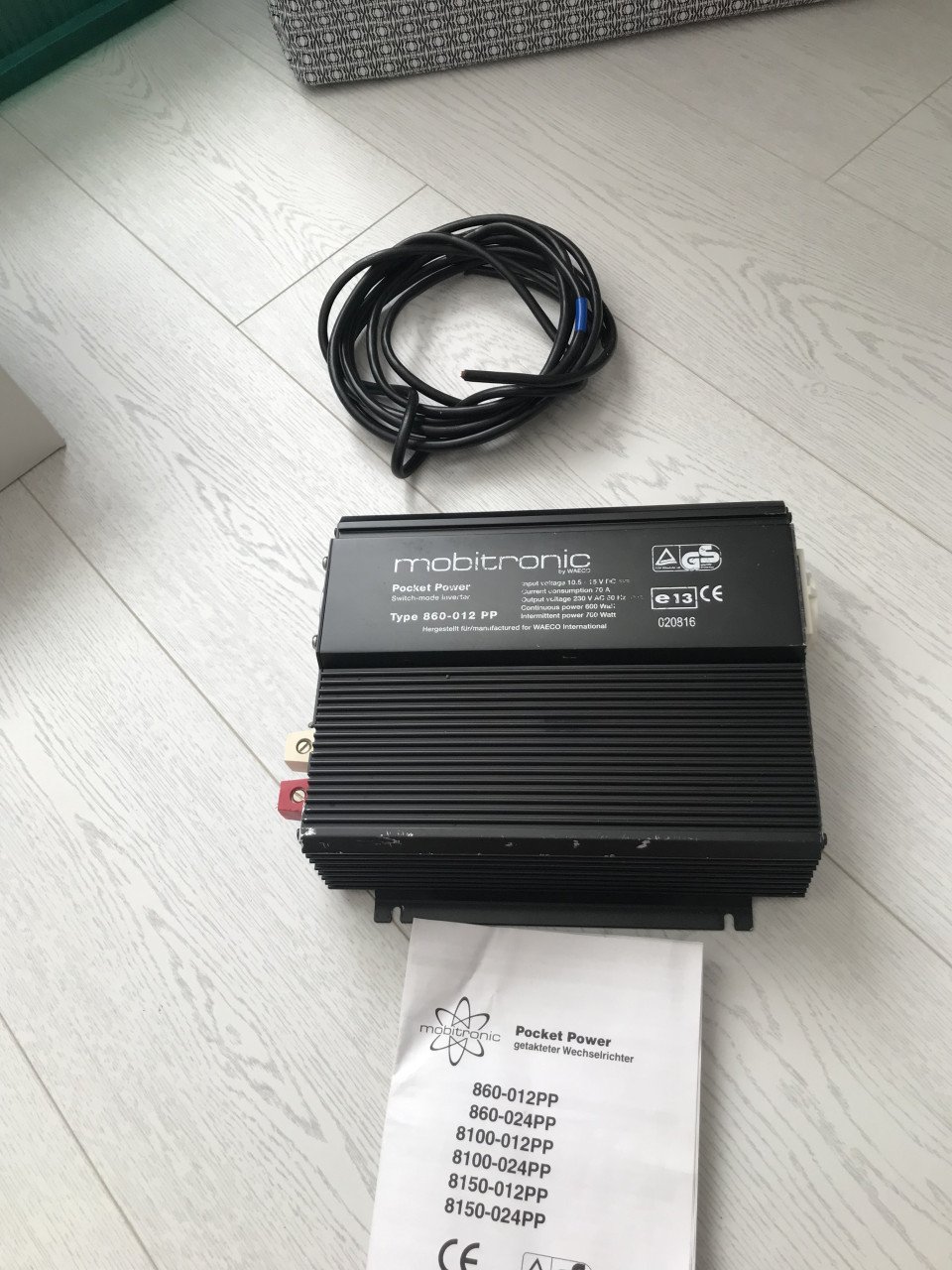 Omvormer 12V naar2 30V