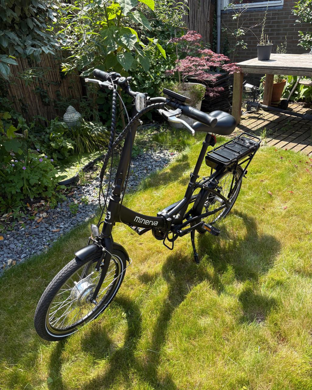 Nette Minerva elektrische vouwfiets