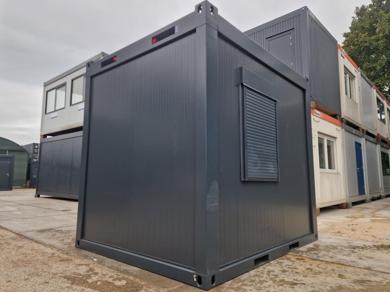 10ft kantoorunit / woonunit / schaftkeet / bouwkeet nieuw!