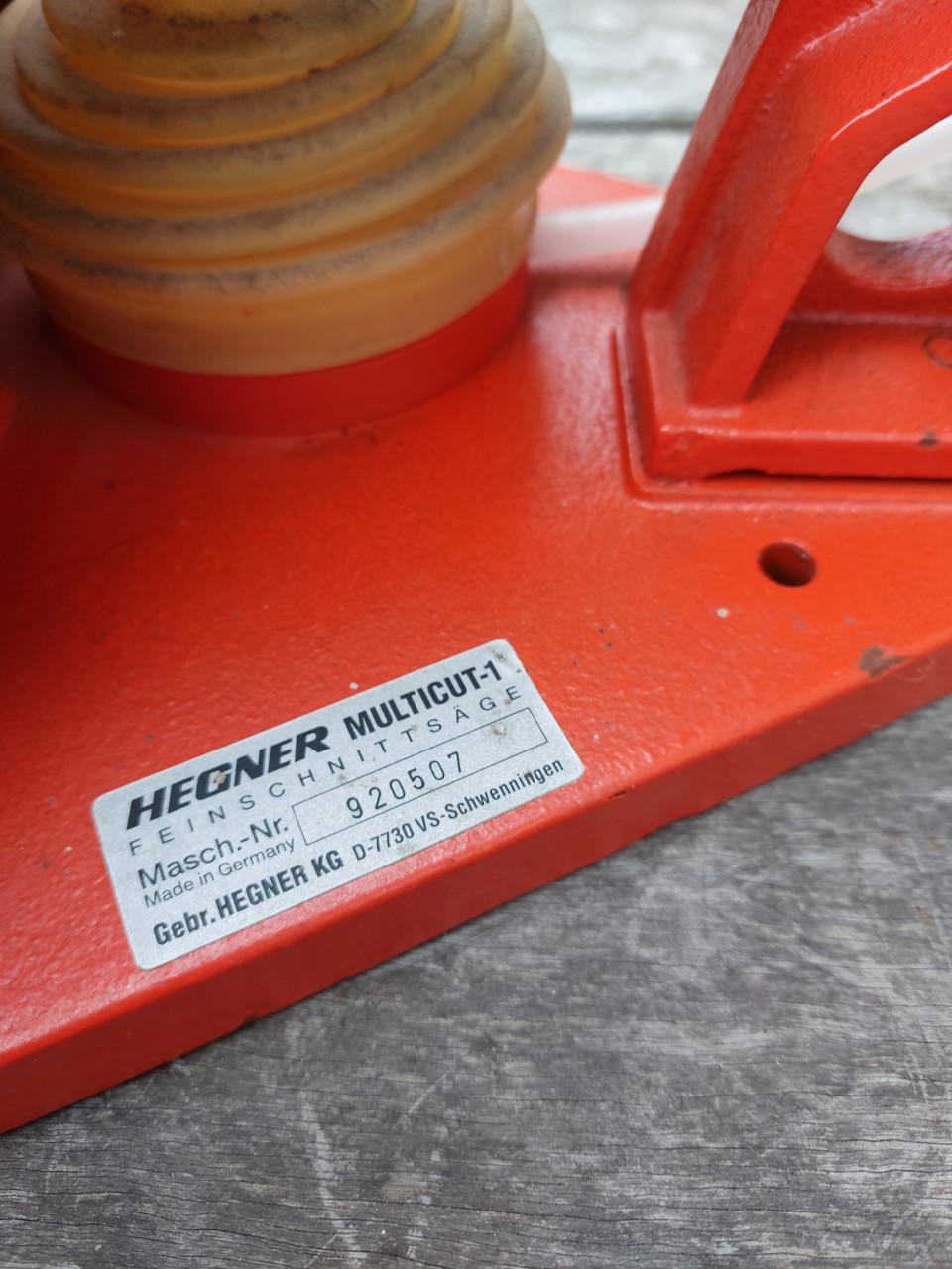 Hegner Multicut-1 figuurzaagmachine