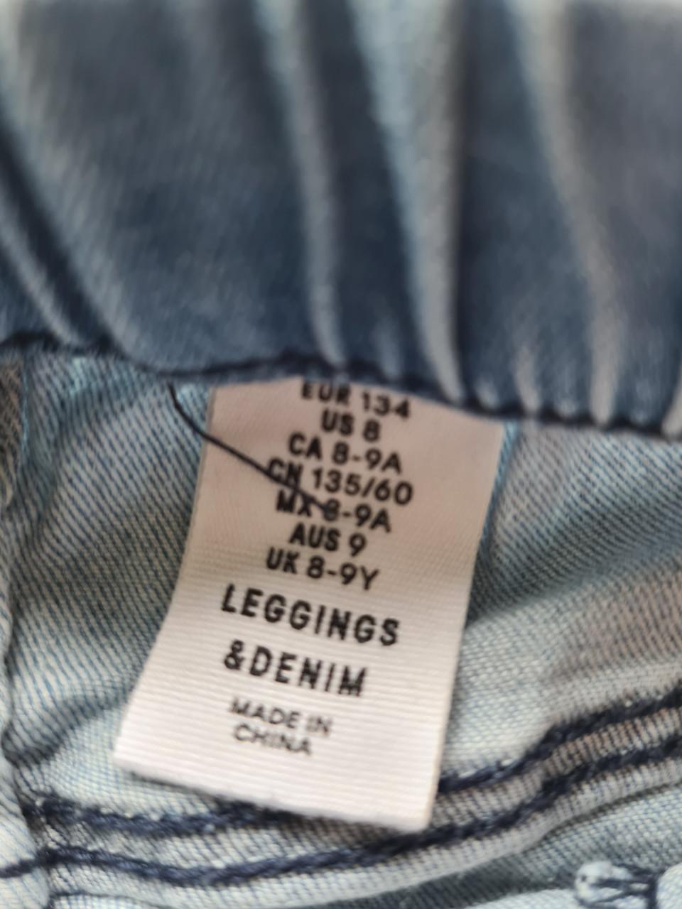 H&M spijker treggings maat 134 (3 stuk voor €5,-)