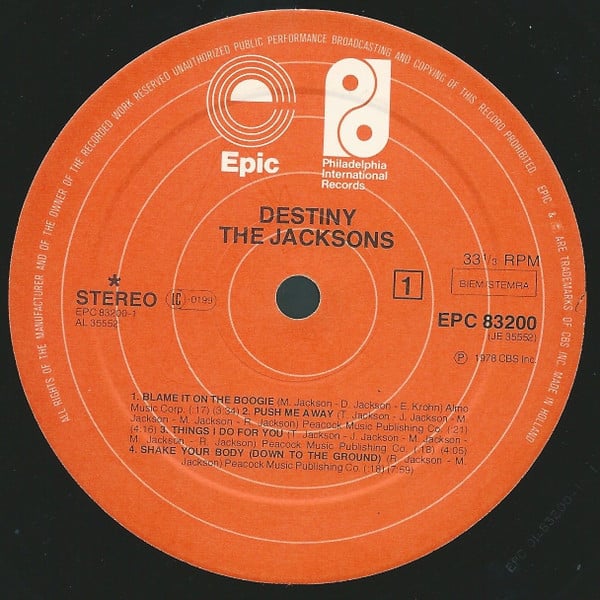 Lp The Jacksons