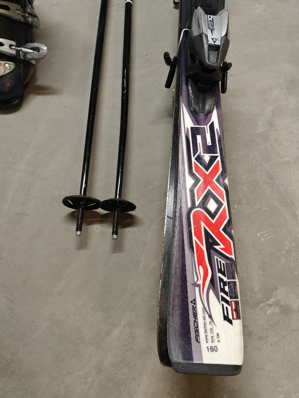 Skies, stokken & Skischoenen