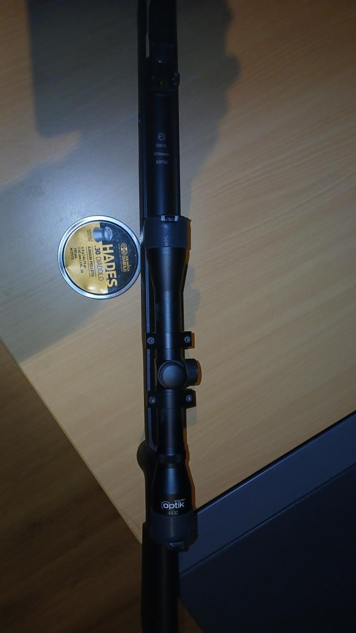 Luchtbuks zwaar kaliber 7.62mm