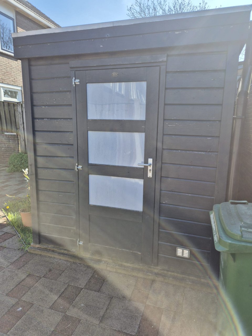 Tuin huisje gratis ophalen