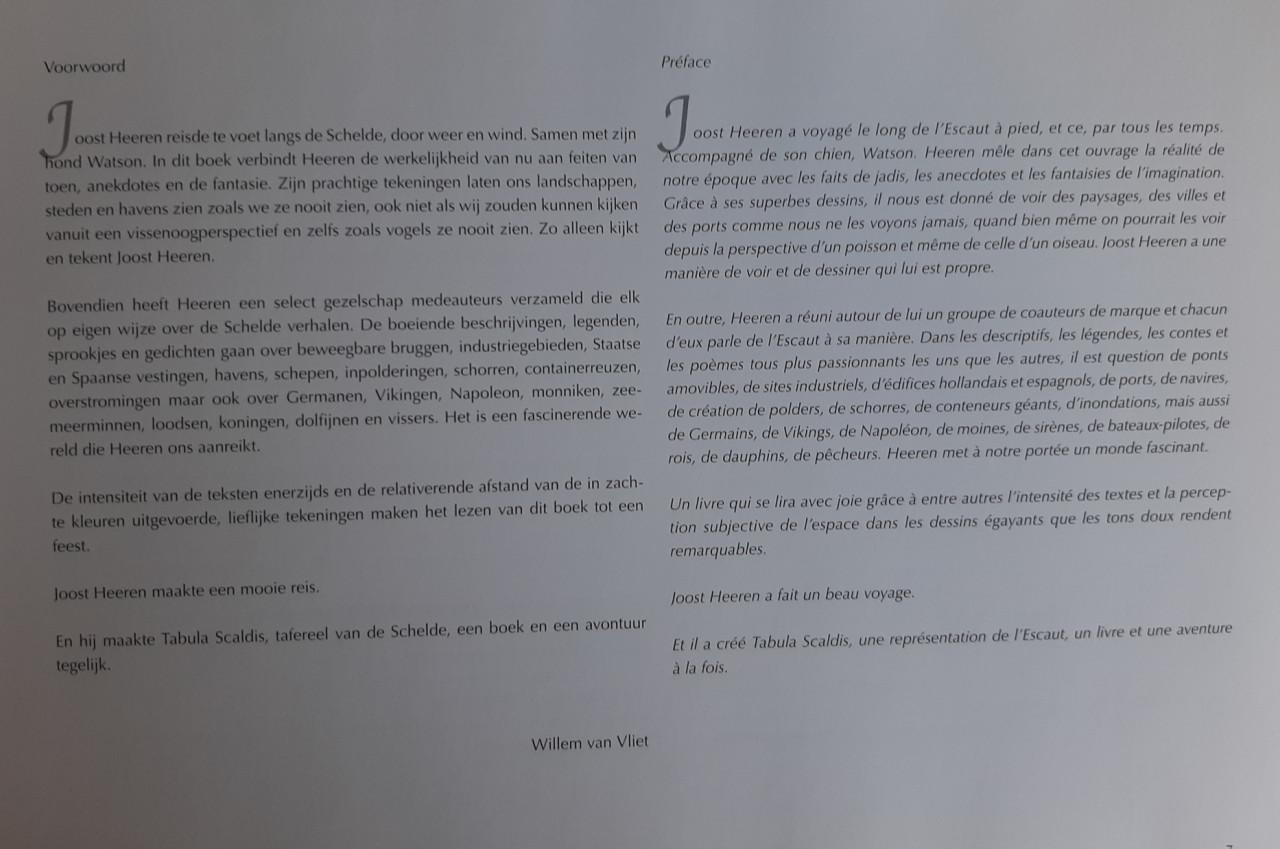 Tabula Scaldis - Tafereel van de Schelde / Images de l'Escaut (3-talig)