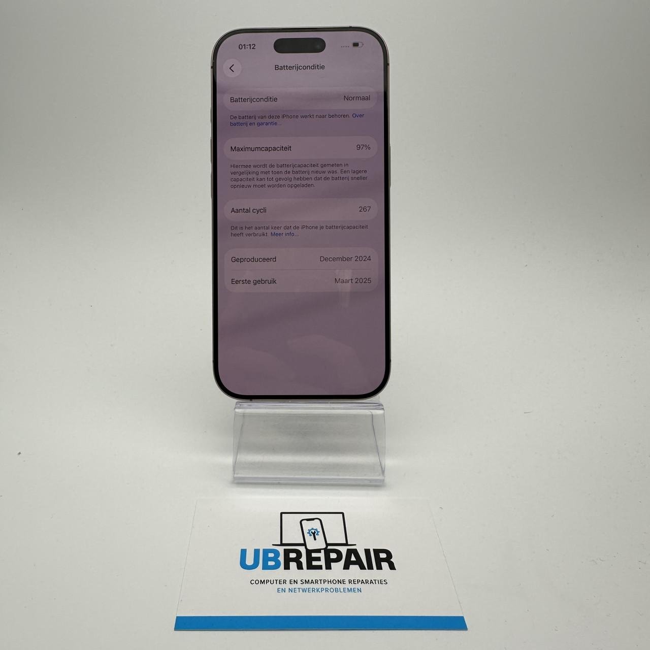 Apple iPhone 16 Pro 128 GB Dessert titanium