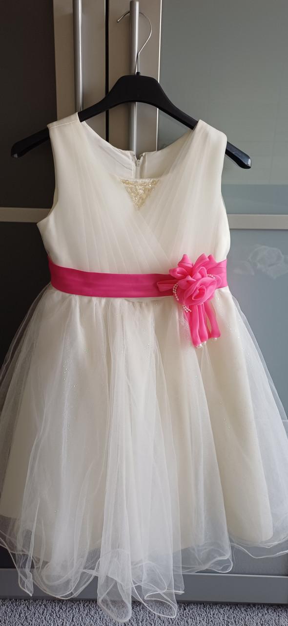Bruidsjurk meisje 6-8 jaar