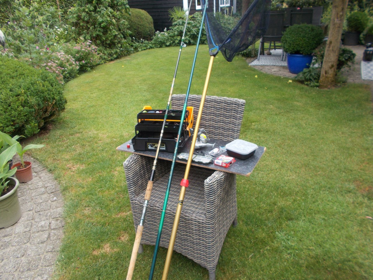 Complete binnenwater hengelset Direct visklaar