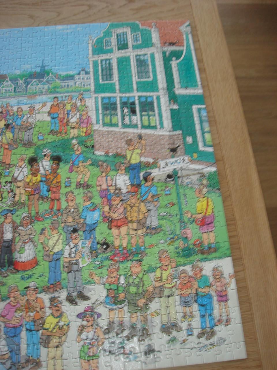 Te koop Complete Jan van Haasteren Puzzel Albert Heijn op de zaanse schans