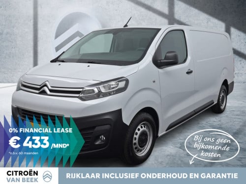 Citroen Jumpy bluehdi 100pk lengte 3 | rijklaar | 0% financial lease | appl