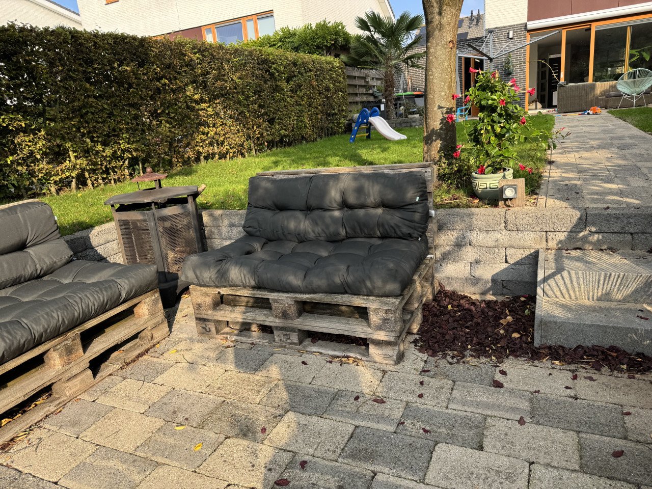3 sets pallet kussens