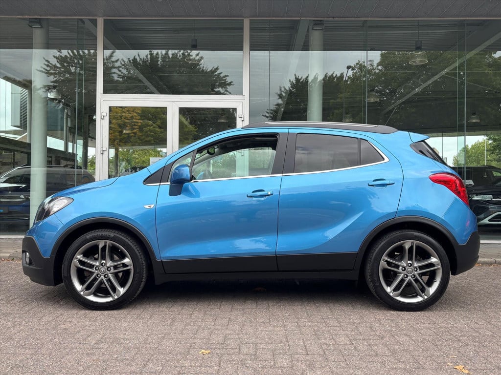 Opel Mokka 1.4 turbo 140pk cosmo| sunroof|trekhaak|leder| stoel-stuurverwar