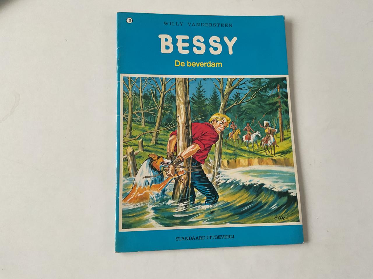 Stripboekjes. Willy Vandersteen.    BESSY.   102-103-105-106-113-114-120.