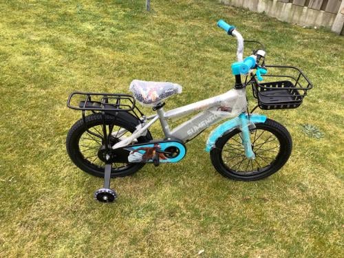 NIEUW : 16 inch kinderfiets :Sumengqi met zijwieltjes en handrem