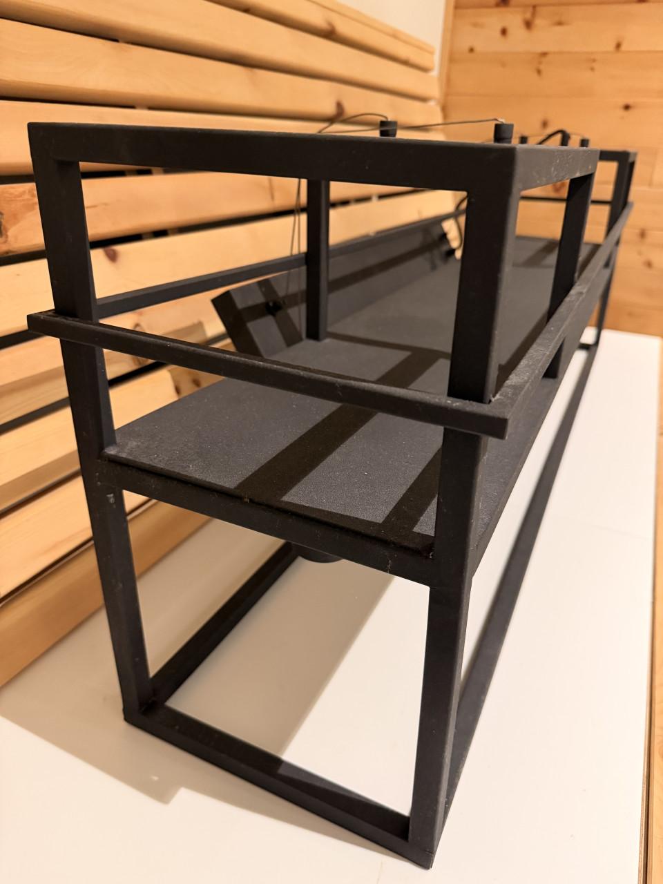 Industriële eettafellamp