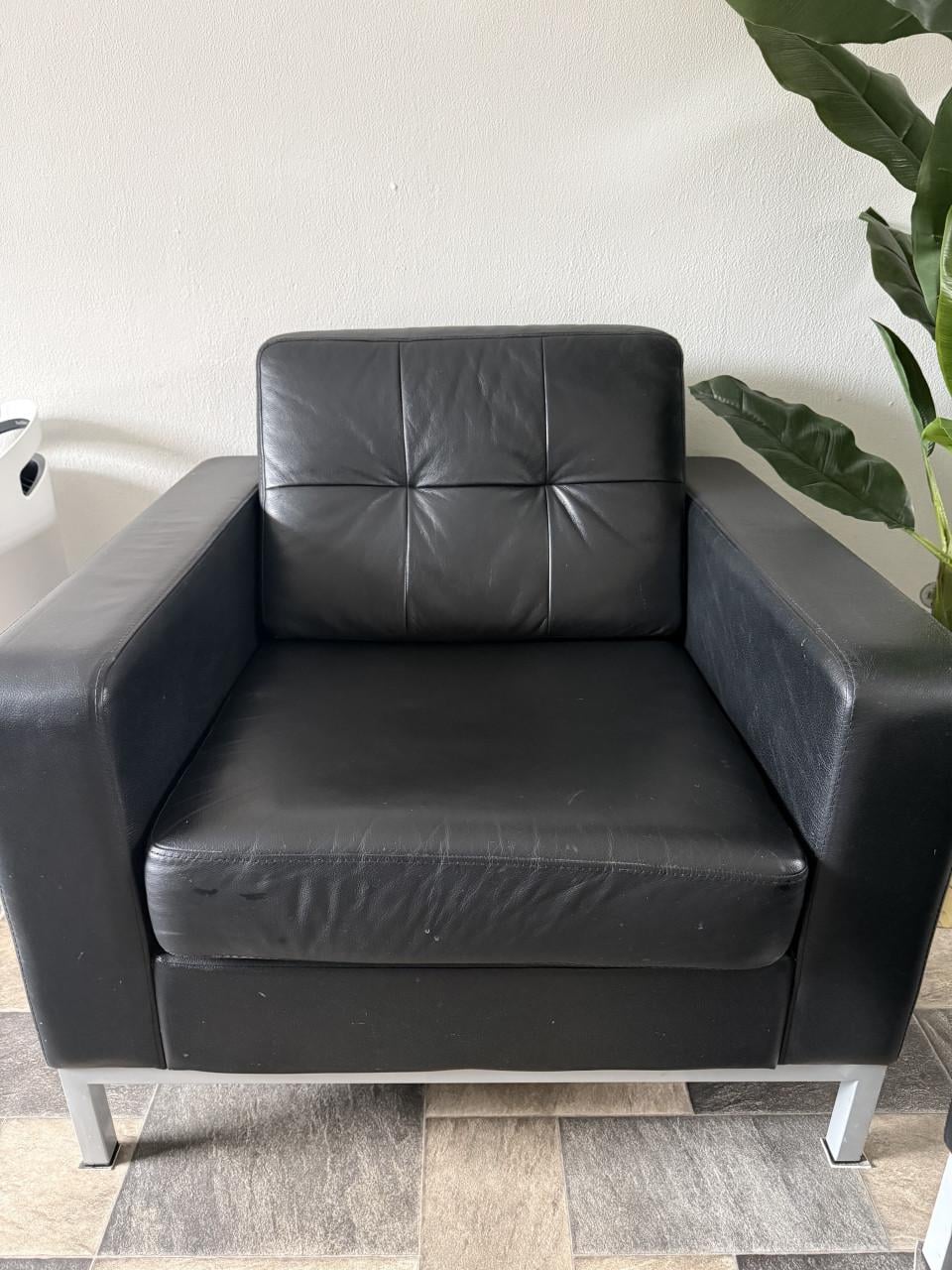 Hoekbank + zetel