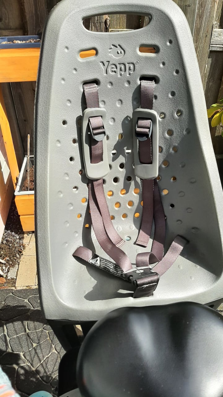 Yepp achterzitje met adapter