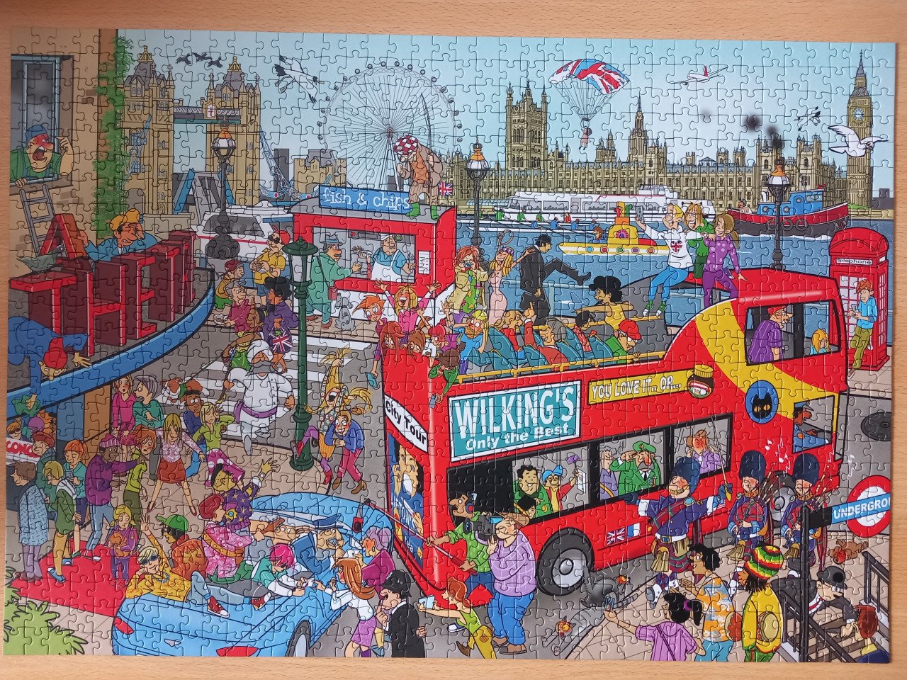 That's Life puzzel Londen