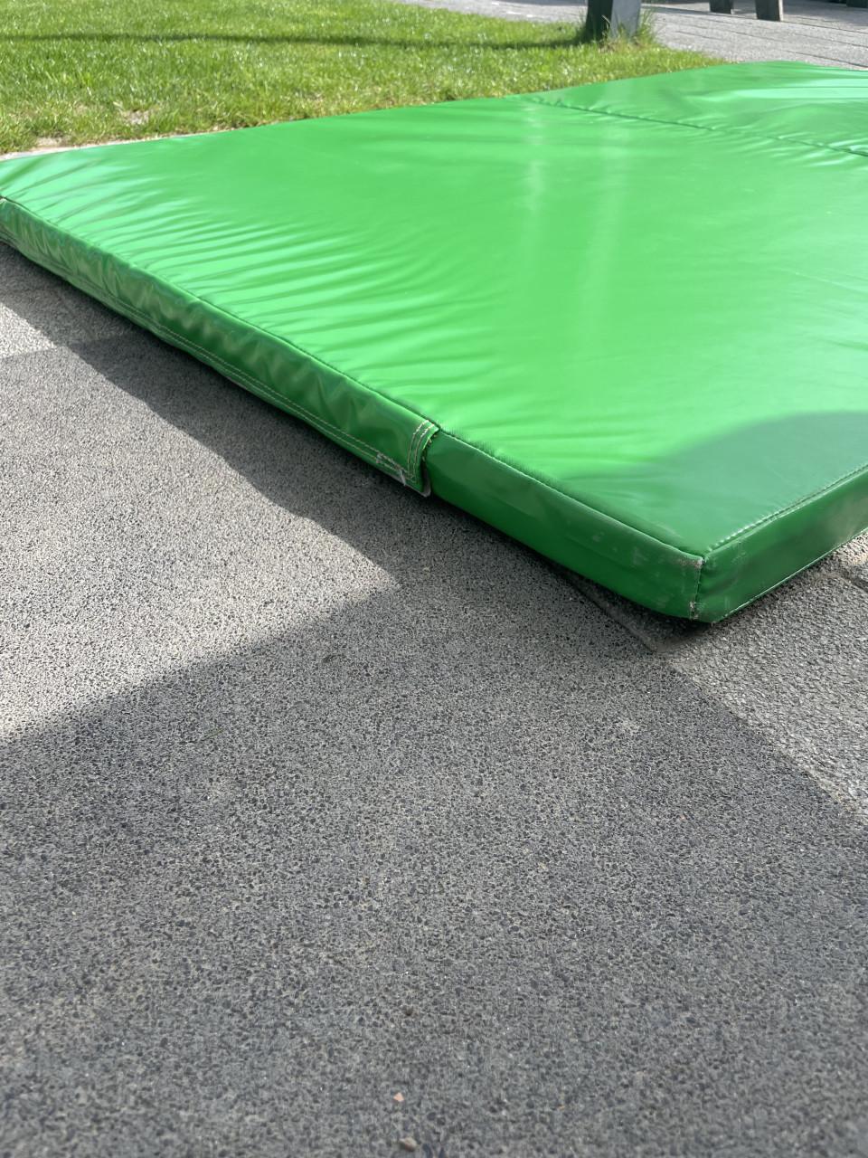 Springkussen met valmatten