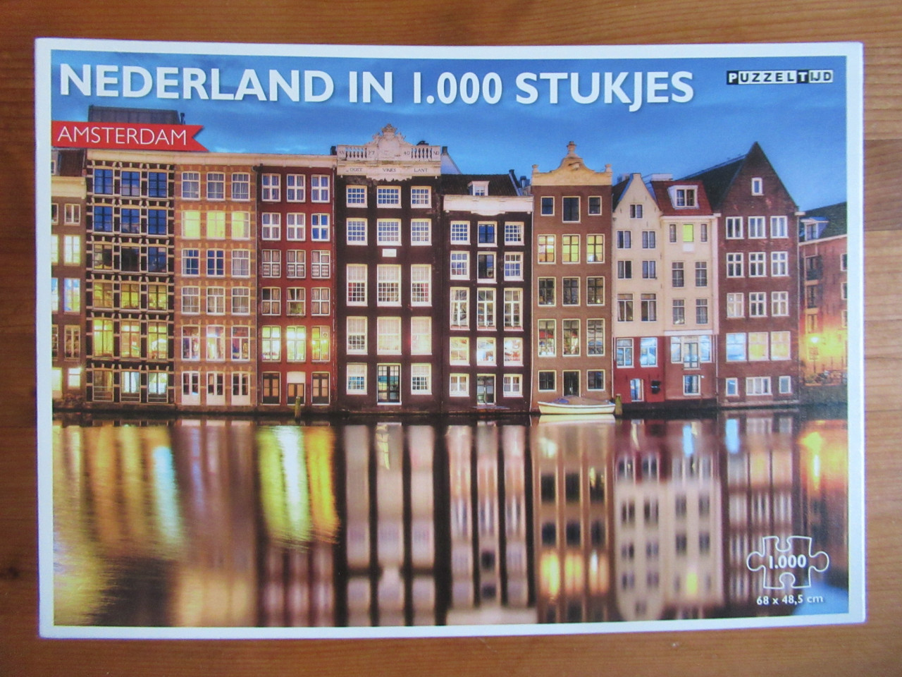 6 leuke volledige puzzels van 1000 stukjes