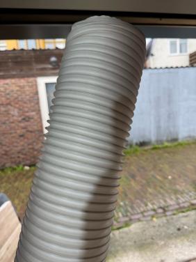 Flexibele afvoerslang 142 mm 5 mtr