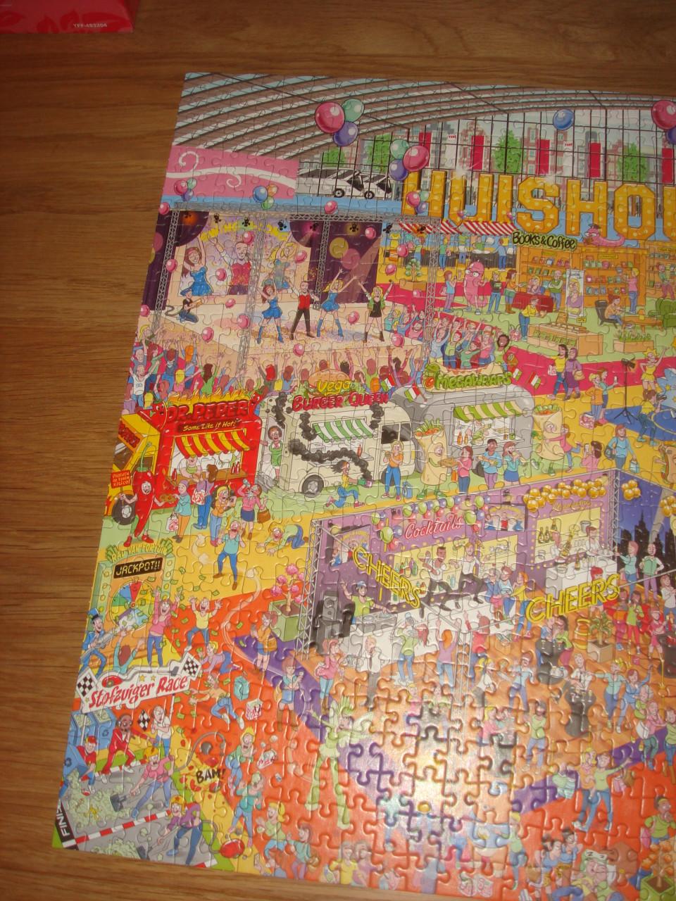 Te koop Complete puzzel De Huishoudbeurs 1000 stukjes