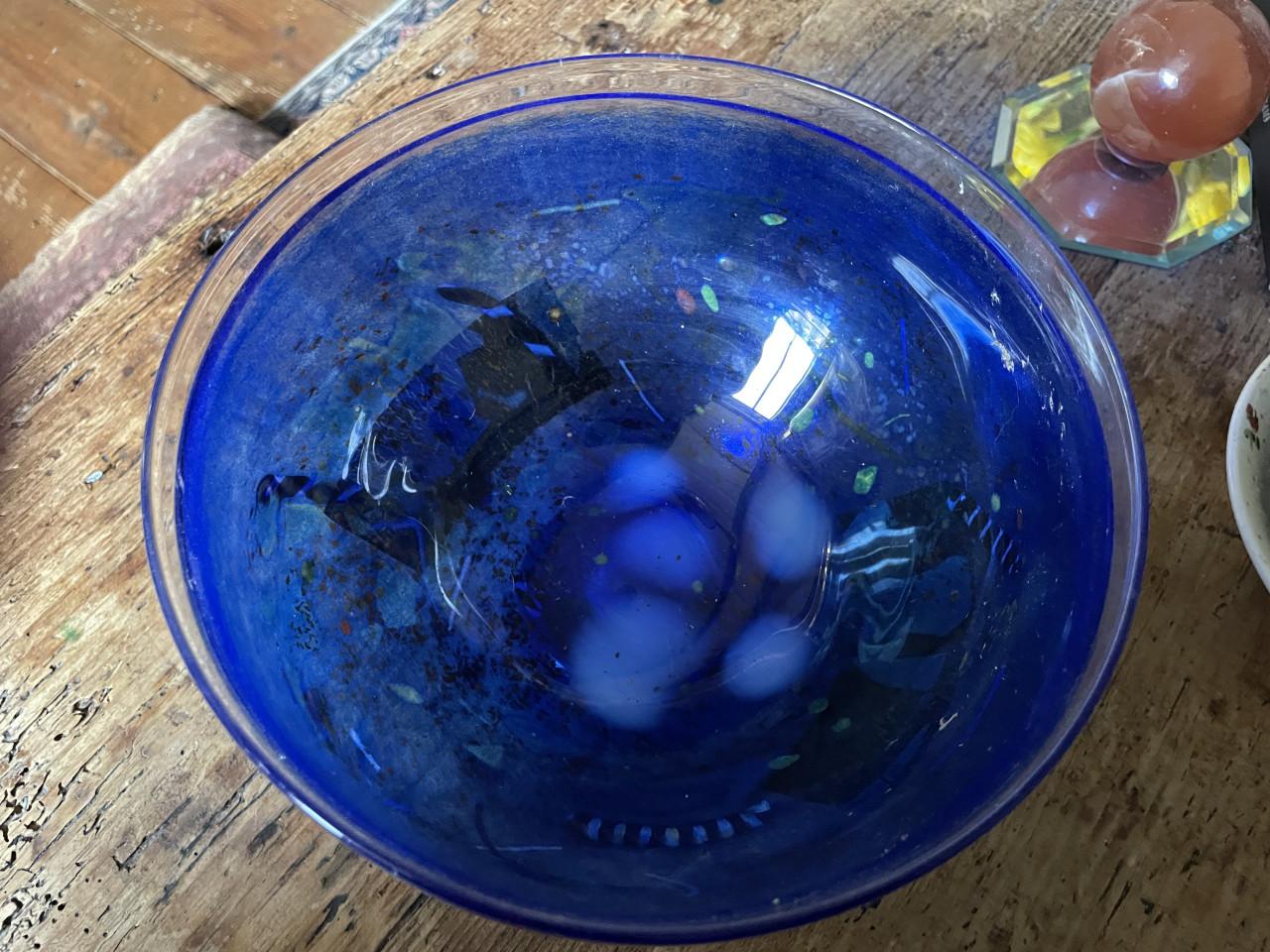 Schitterende Kosta Boda schaal.